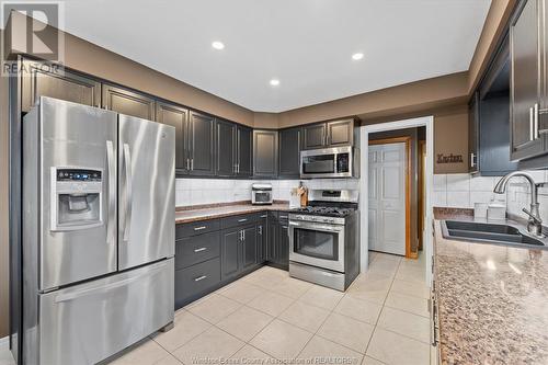 5735 Hastings, Lasalle, ON - Indoor Photo Showing Kitchen With Double Sink