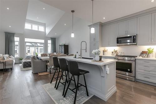 7 Karner Blue Lane, Simcoe, ON - Indoor Photo Showing Kitchen With Stainless Steel Kitchen With Upgraded Kitchen