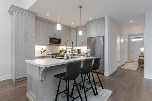 7 Karner Blue Lane, Simcoe, ON - Indoor Photo Showing Kitchen With Stainless Steel Kitchen With Upgraded Kitchen