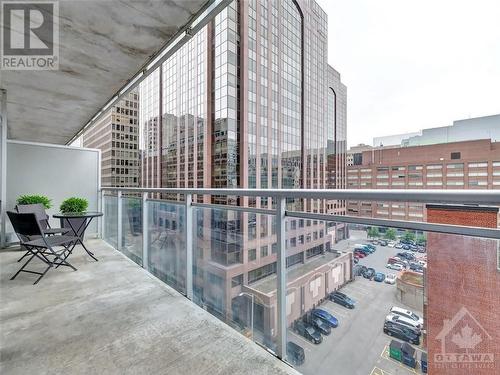 324 Laurier Avenue W Unit#806, Ottawa, ON - Outdoor With Balcony