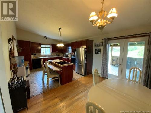 501 St-Michel Road, Saint-Jacques, NB - Indoor Photo Showing Dining Room