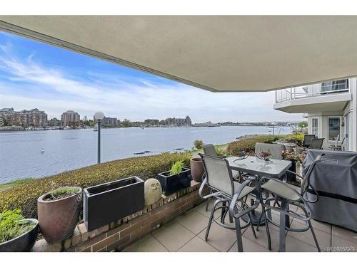 103-55 Songhees Rd, Victoria, BC - Outdoor With Body Of Water With View With Exterior