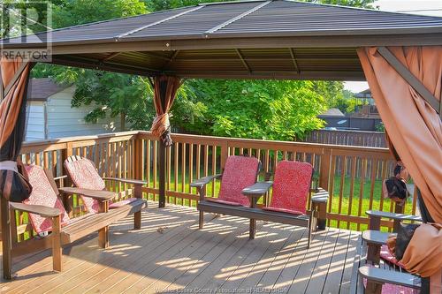 2065 Dominion, Windsor, ON - Outdoor With Deck Patio Veranda With Exterior
