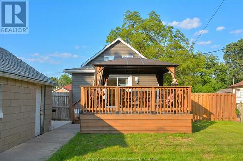 2065 Dominion, Windsor, ON - Outdoor With Deck Patio Veranda With Exterior