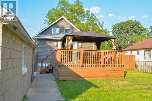 2065 Dominion, Windsor, ON - Outdoor With Deck Patio Veranda With Exterior