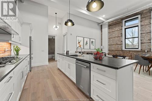 247 Brock Street Unit# 201, Amherstburg, ON - Indoor Photo Showing Kitchen With Upgraded Kitchen