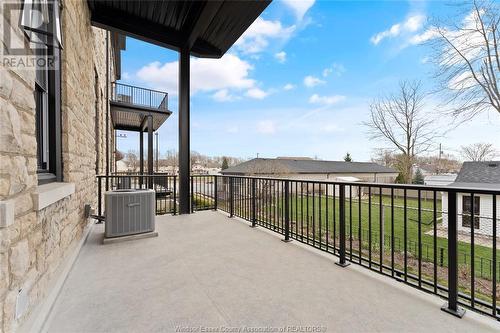 247 Brock Street Unit# 201, Amherstburg, ON - Outdoor With Balcony With Exterior