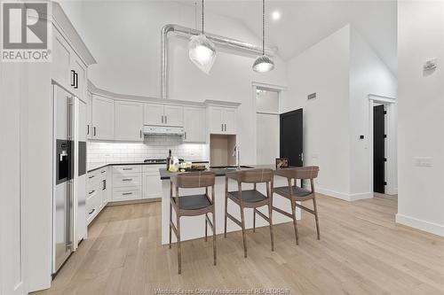 247 Brock Street Unit# 403, Amherstburg, ON - Indoor Photo Showing Kitchen With Upgraded Kitchen