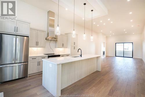 634 Lily Mac Boulevard, Windsor, ON - Indoor Photo Showing Kitchen With Upgraded Kitchen