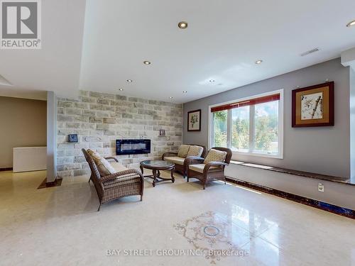 3141 Vivian Road, Whitchurch-Stouffville, ON - Indoor With Fireplace