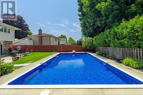 1275 Wiltshire Drive, Sarnia, ON - Outdoor With In Ground Pool With Backyard