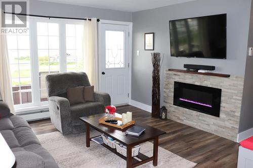 5 Boyds Road, St Georges, NL - Indoor Photo Showing Living Room With Fireplace