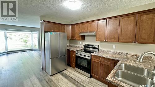 12 4-1275 Aaro Avenue, Elbow, SK - Indoor Photo Showing Kitchen With Double Sink