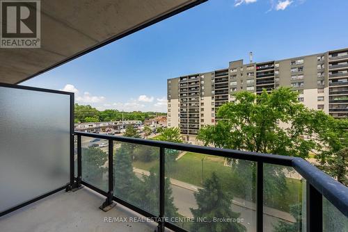 413 - 86 Dundas Street E, Mississauga, ON - Outdoor With Balcony With View With Exterior