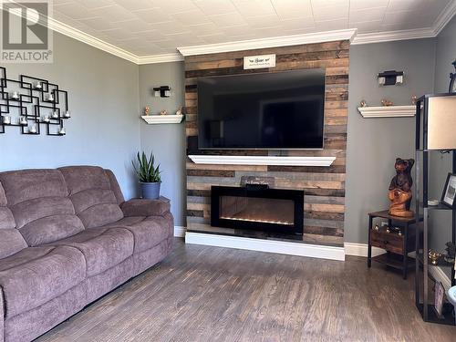 32 Blackburn Road, Grand Bank, NL - Indoor Photo Showing Living Room With Fireplace