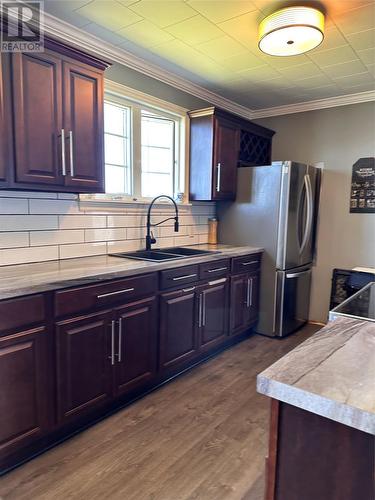 32 Blackburn Road, Grand Bank, NL - Indoor Photo Showing Kitchen With Double Sink