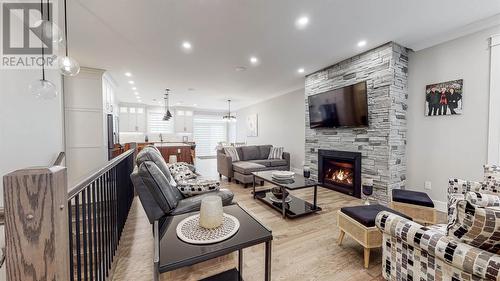 40 Sugar Pine Crescent, St. John'S, NL - Indoor Photo Showing Living Room With Fireplace