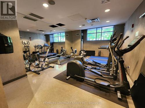 906 - 76 Shuter Street, Toronto, ON - Indoor Photo Showing Gym Room