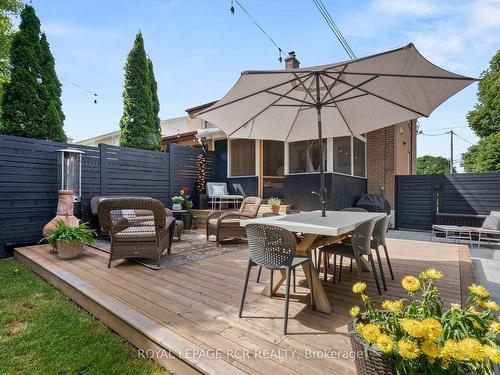 45 Skylark Rd N, Toronto, ON - Outdoor With Deck Patio Veranda With Exterior