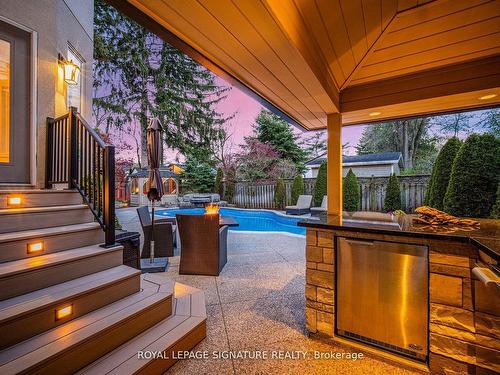 1600 Kenmuir Ave, Mississauga, ON - Outdoor With In Ground Pool With Deck Patio Veranda With Exterior