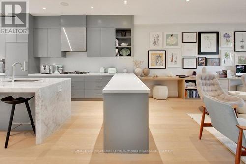 313 Rosewell Avenue, Toronto, ON - Indoor Photo Showing Kitchen With Upgraded Kitchen