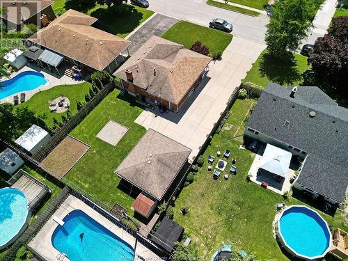 370 Laporte Avenue, Windsor, ON - Outdoor With Above Ground Pool With View