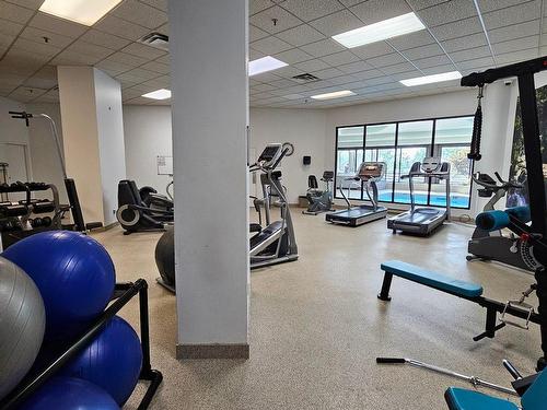 Salle d'exercice - 1305-70 Rue De La Barre, Longueuil (Le Vieux-Longueuil), QC - Indoor Photo Showing Gym Room