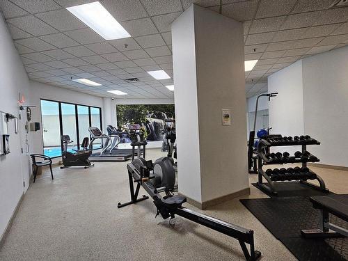 Exercise room - 1305-70 Rue De La Barre, Longueuil (Le Vieux-Longueuil), QC - Indoor Photo Showing Gym Room