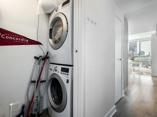 Salle de lavage - 1001-1211 Rue Drummond, Montréal (Ville-Marie), QC - Indoor Photo Showing Laundry Room