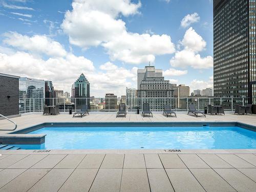 Piscine - 1001-1211 Rue Drummond, Montréal (Ville-Marie), QC - Outdoor With In Ground Pool