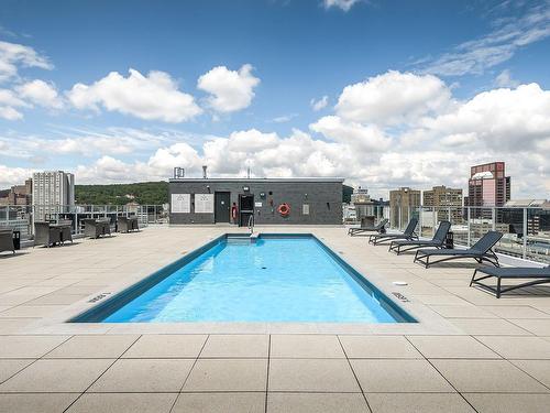 Piscine - 1001-1211 Rue Drummond, Montréal (Ville-Marie), QC - Outdoor With In Ground Pool