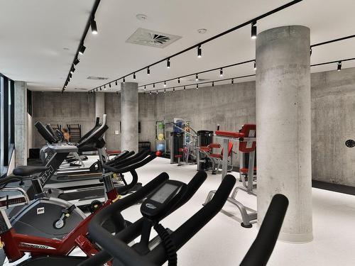 Exercise room - 408-1552 Rue Des Bassins, Montréal (Le Sud-Ouest), QC - Indoor Photo Showing Gym Room