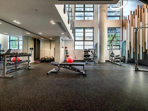 Salle d'exercice - 616-1320 Rue Olier, Montréal (Le Sud-Ouest), QC - Indoor Photo Showing Gym Room