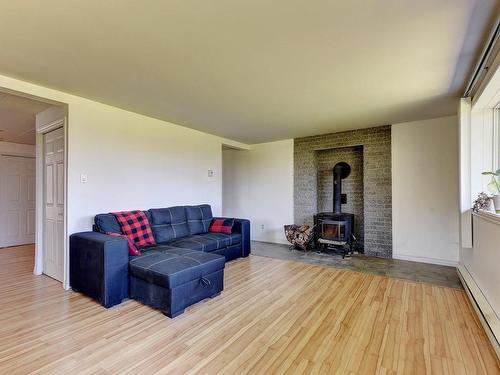 Logement - 229Z 2E Rang, Saint-François-Xavier-De-Brompton, QC - Indoor Photo Showing Living Room With Fireplace