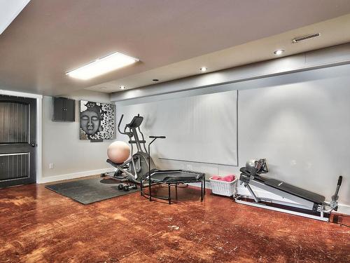 6662 Chukar Drive, Kamloops, BC - Indoor Photo Showing Gym Room