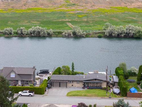 6662 Chukar Drive, Kamloops, BC - Outdoor With Body Of Water With Deck Patio Veranda With View