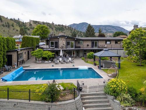 6662 Chukar Drive, Kamloops, BC - Outdoor With In Ground Pool With Deck Patio Veranda