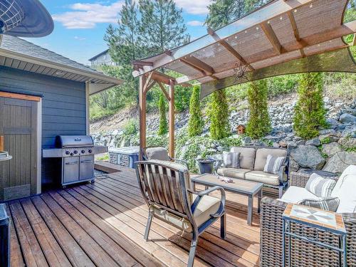 2881 Ensign Lane, West Kelowna, BC - Outdoor With Deck Patio Veranda With Exterior