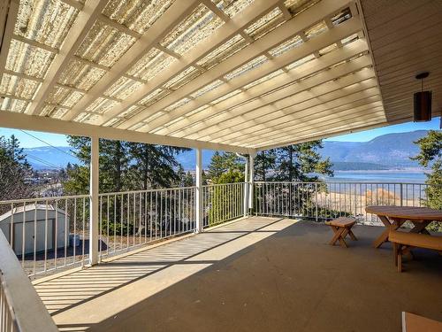 1020 12 Street, Salmon Arm, BC - Outdoor With Body Of Water With Deck Patio Veranda With Exterior