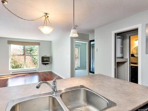 223-555 Franklyn St, Nanaimo, BC - Indoor Photo Showing Kitchen With Double Sink