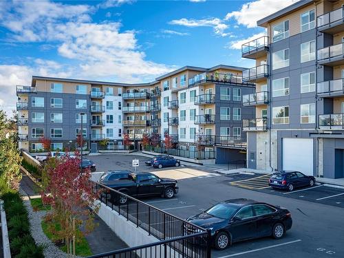 205-3070 Kilpatrick Ave, Courtenay, BC - Outdoor With Balcony With Facade