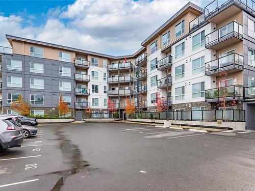 205-3070 Kilpatrick Ave, Courtenay, BC - Outdoor With Balcony With Facade