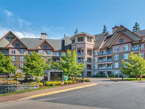 406-1375 Bear Mountain Pkwy, Langford, BC - Outdoor With Balcony With Facade