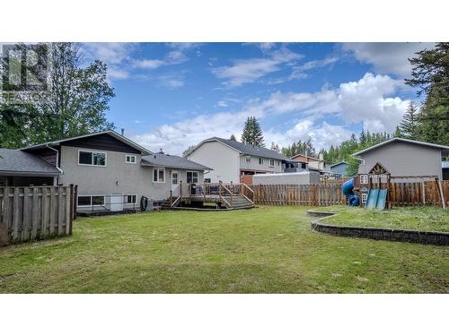 2982 Berwick Drive, Prince George, BC - Outdoor With Deck Patio Veranda With Backyard With Exterior