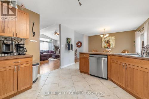 12 Kyle Court, Quinte West, ON - Indoor Photo Showing Kitchen With Double Sink