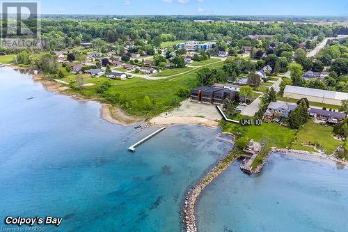 535 Isaac Street Unit# 101, South Bruce Peninsula, ON - Outdoor With Body Of Water With View