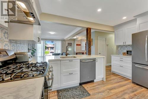 53 Stewart Avenue, Cambridge, ON - Indoor Photo Showing Kitchen With Stainless Steel Kitchen