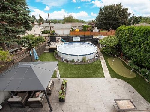 1881 Ethel Street, Kelowna, BC - Outdoor With Above Ground Pool