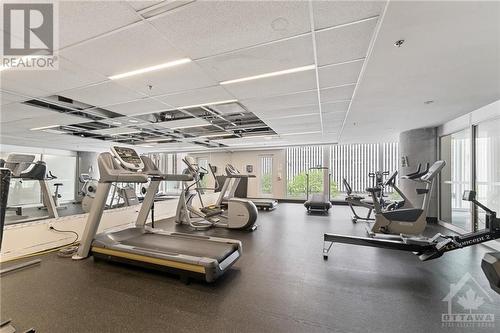 40 Nepean Street Unit#1003, Ottawa, ON - Indoor Photo Showing Gym Room