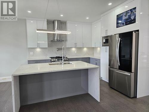 3559 Goldie Way Lot# 2, West Kelowna, BC - Indoor Photo Showing Kitchen With Upgraded Kitchen